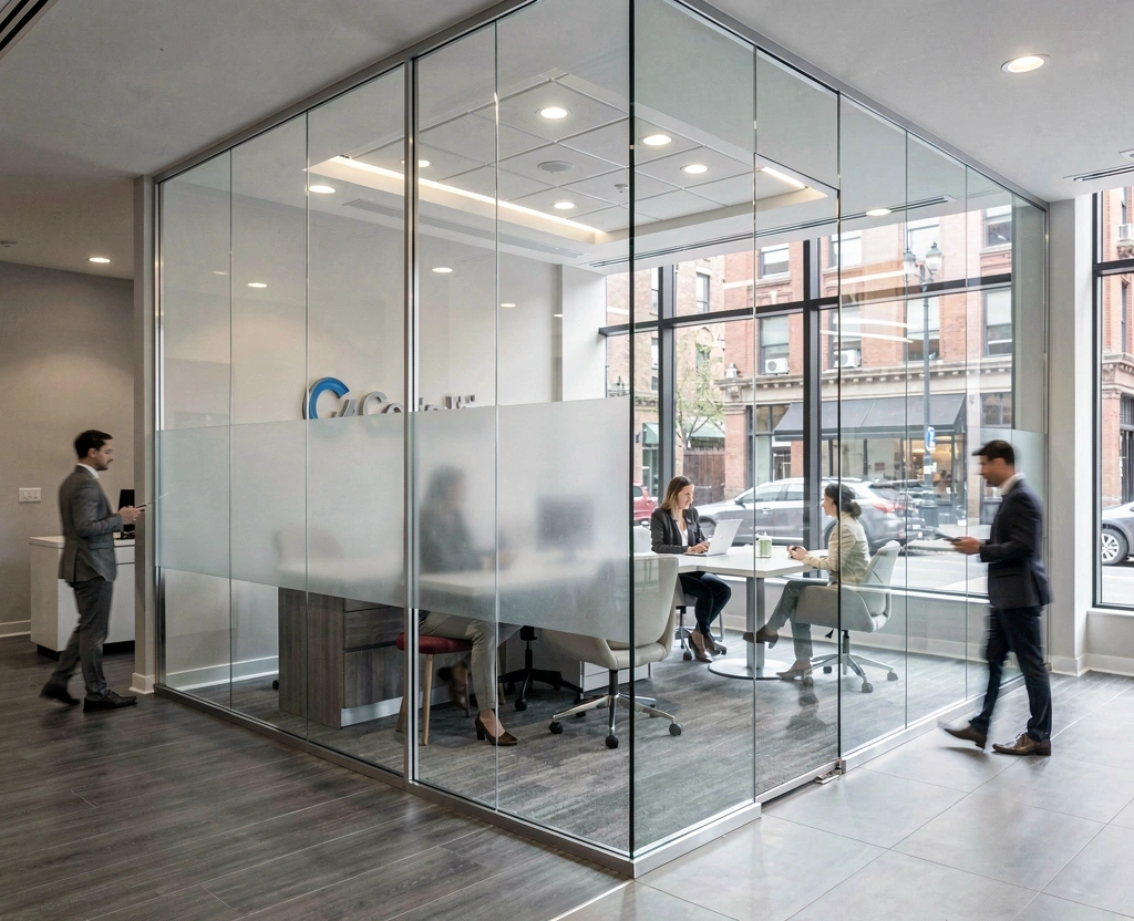 Ent Credit office interior